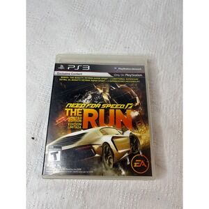 Need For‎ Speed The Run Limited Edition PS3 Game Racing Car Video Game CIB